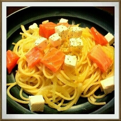 作ったことも食べたこともないようなパスタでしたが、初めての感覚のバスタですごくおいしいですー！